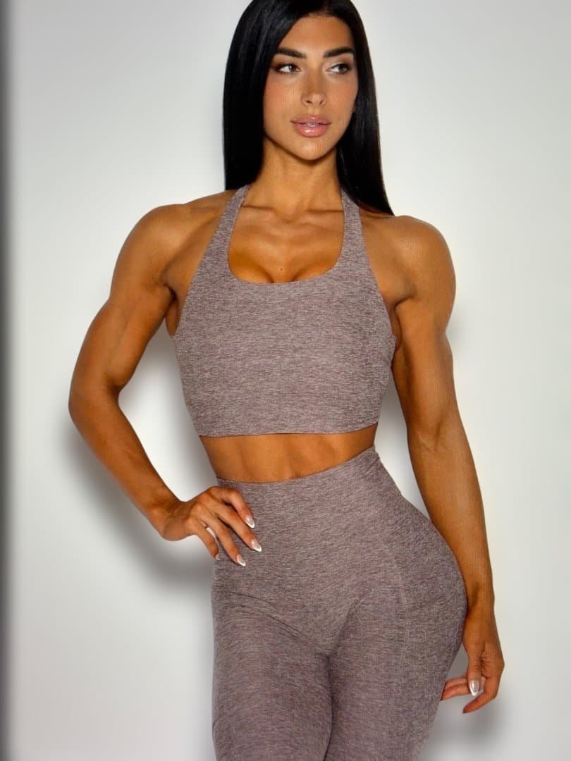 Bombshell CURVES LEGGINGS London Fogセット