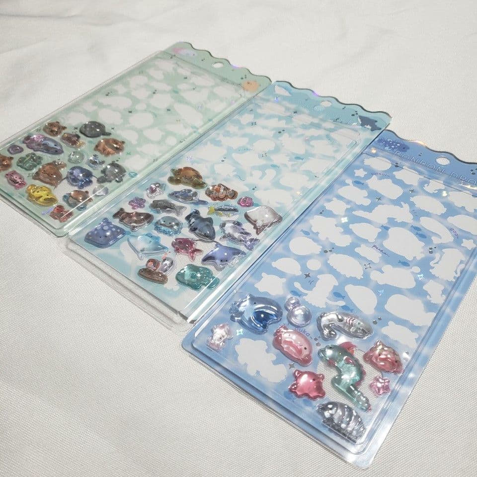 おすそわけ　ボンボンドロップシール他　大量