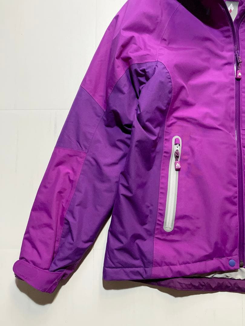 【未使用品】mont-bell パウダーライトパーカ　レディースＬ　パープル