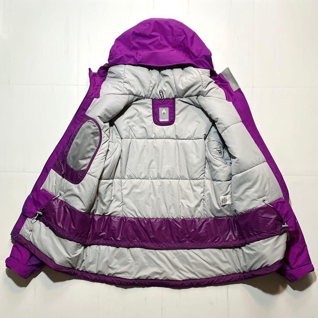【未使用品】mont-bell パウダーライトパーカ　レディースＬ　パープル