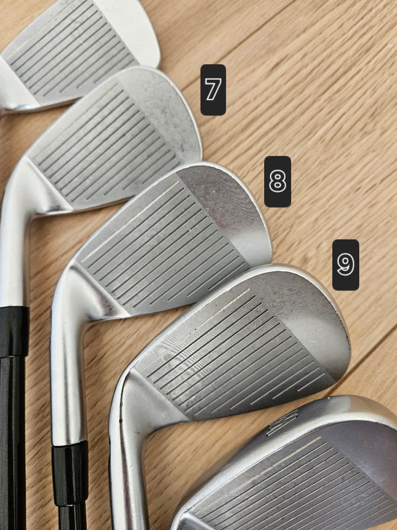 PING i210 6i～W ラウネi90 S_黒ドット