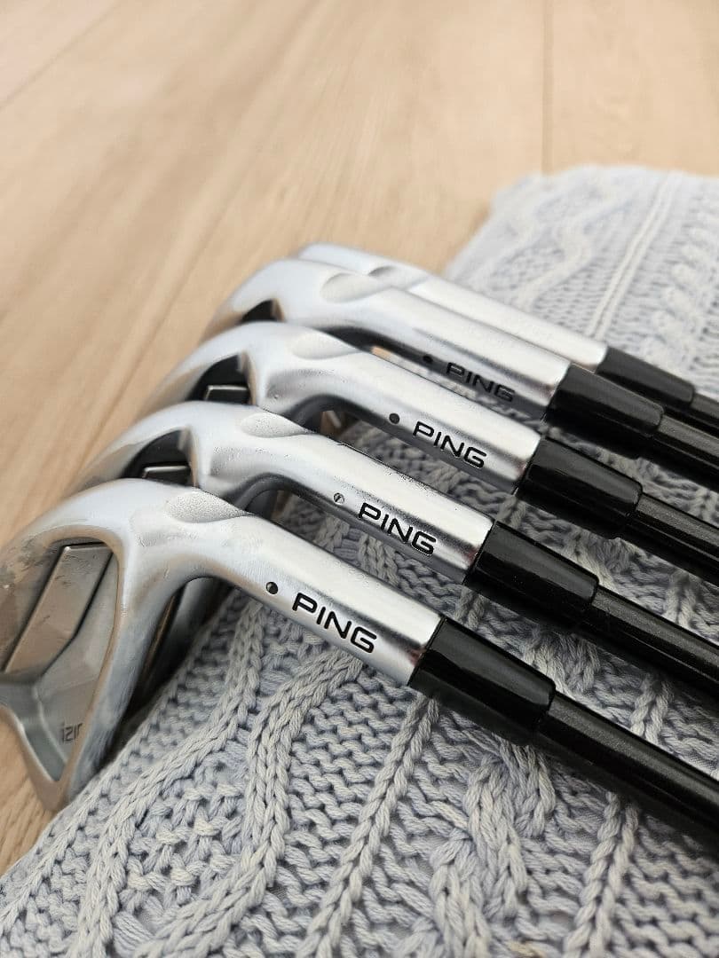 PING i210 6i～W ラウネi90 S_黒ドット