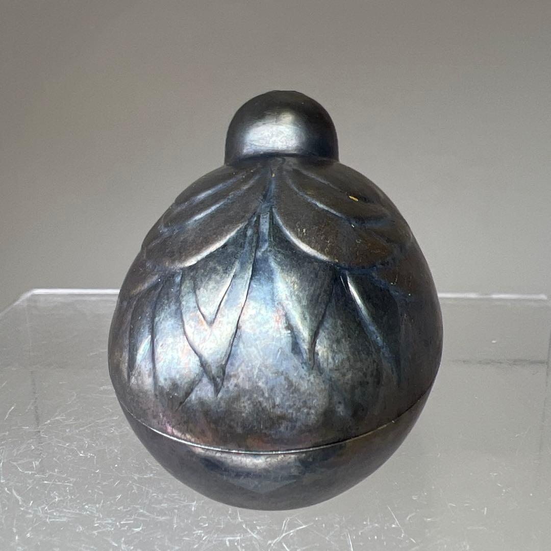 専用純銀　鶴　ボンボニエール　64g/横幅約7㎝　東Y7-1208☆1Fトヒウル