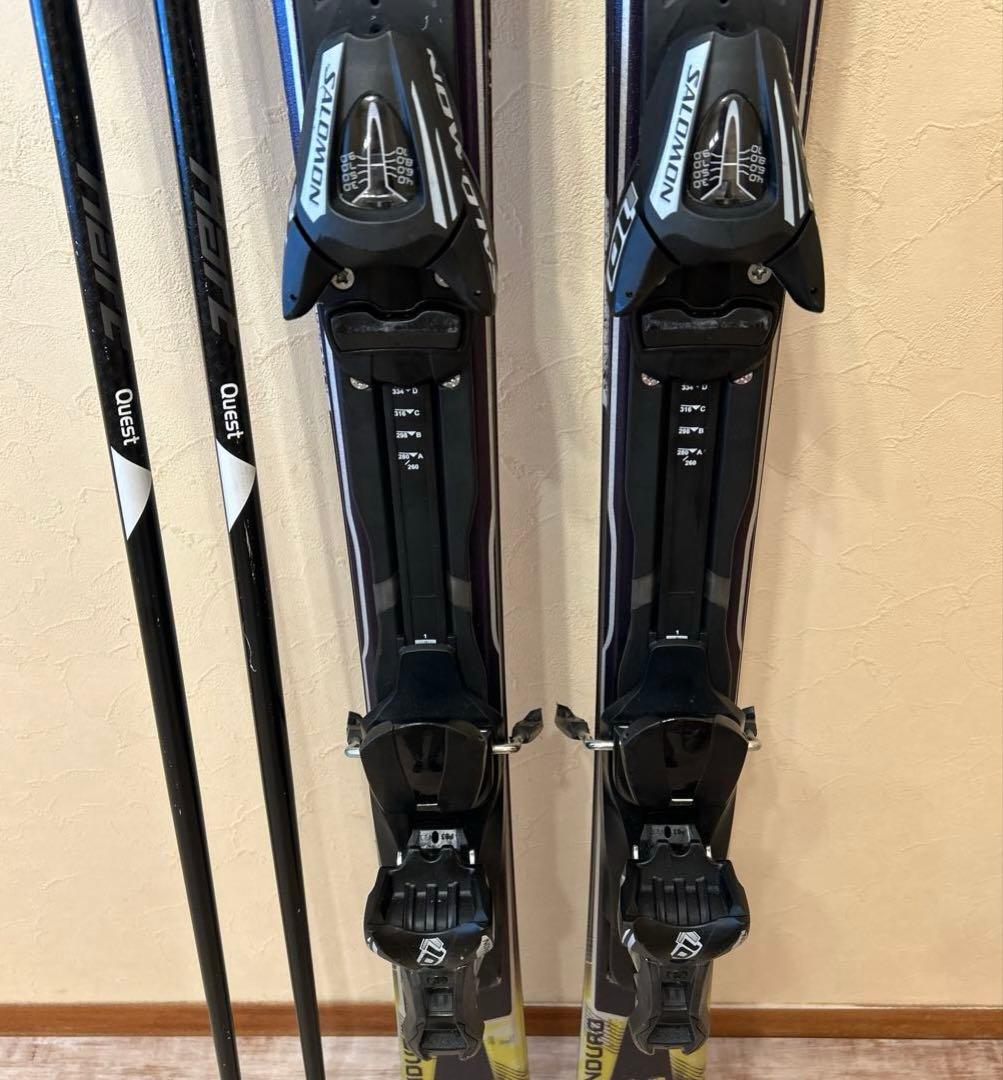 ◾️カービングスキーセット　スキー板152㎝ ブーツ26.5㎝ 男性用　メンズ用