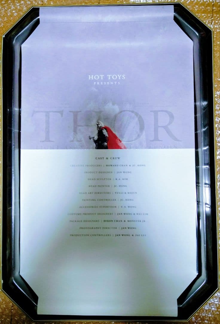 【欠品あり】hottoys マイティソー ダークワールド ライトアーマーver.