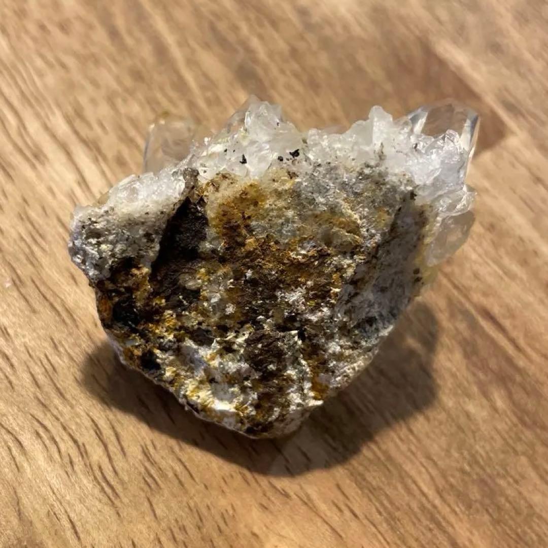 【国産鉱物】水晶クラスター　山梨県　乙女鉱山産