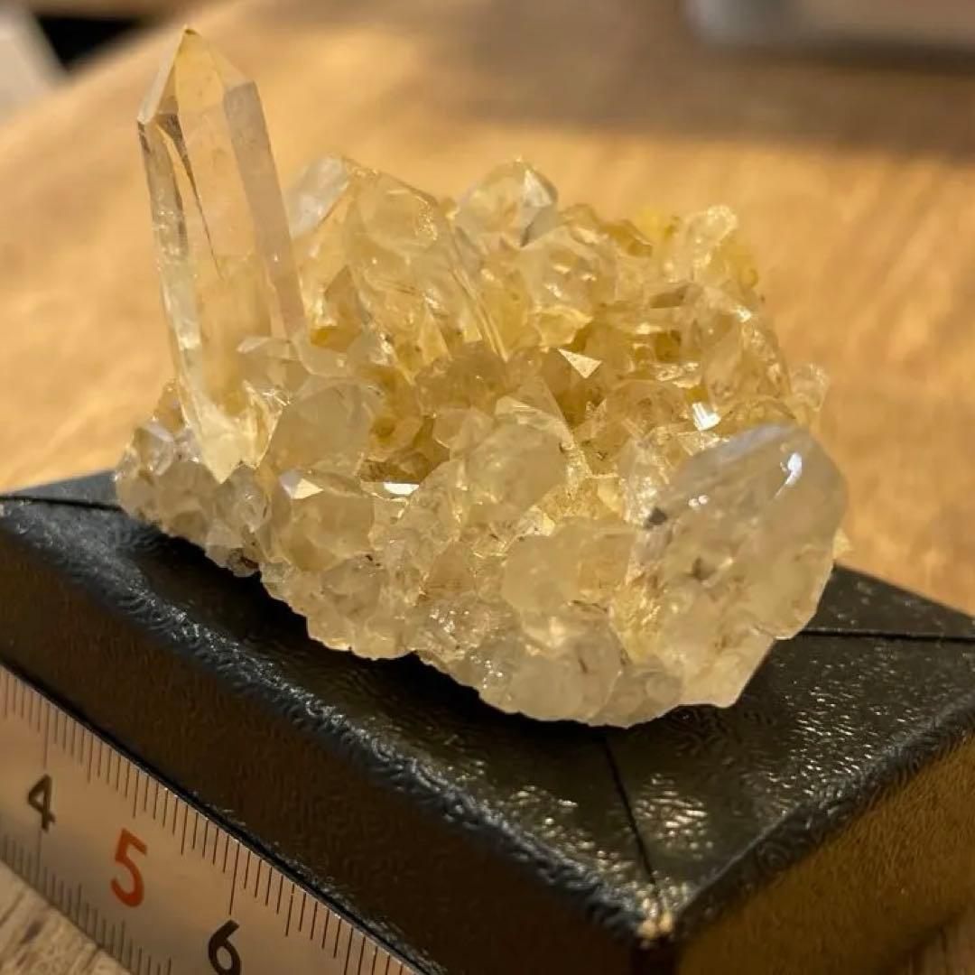 【国産鉱物】水晶クラスター　山梨県　乙女鉱山産