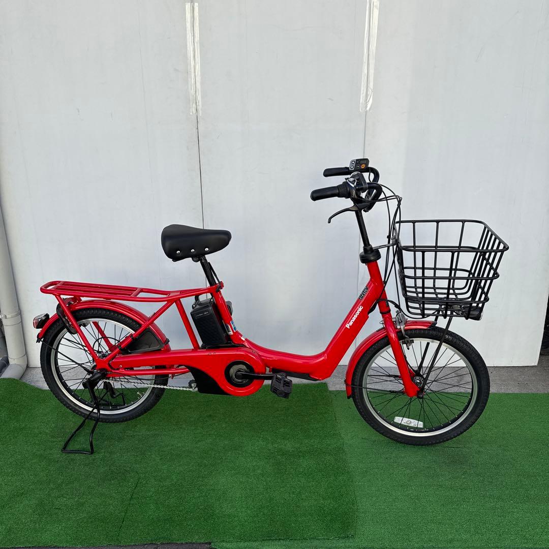 Panasonic電動アシスト自転車20インチ 16Ah 引き取り限定レッド美品