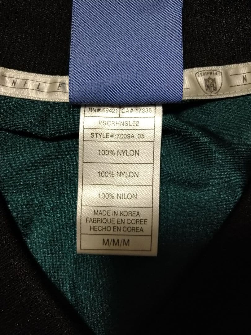 Reebok NFL イーグルス 緑 ビッグサイズ  ゲームシャツ ユニフォーム