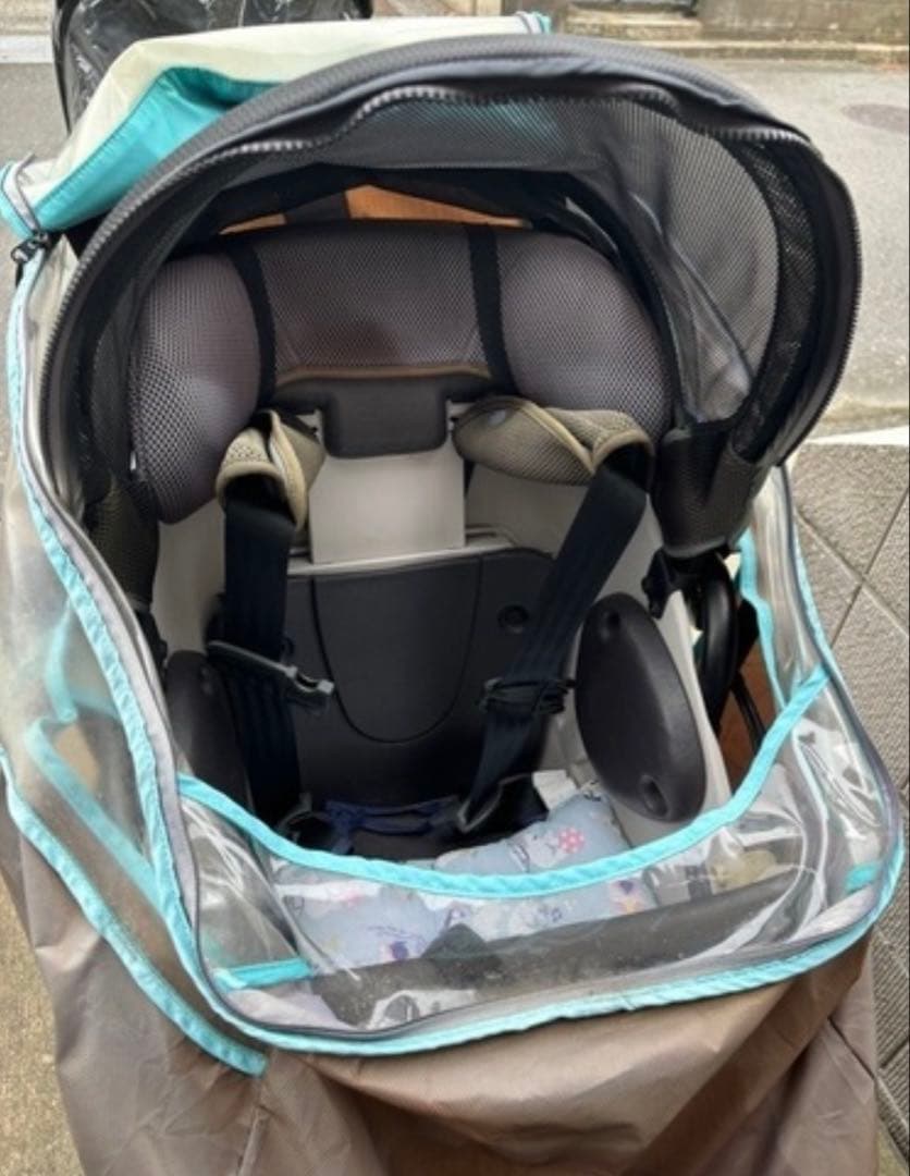 パナソニック電動アシスト自転車 チャイルドシート前後付き