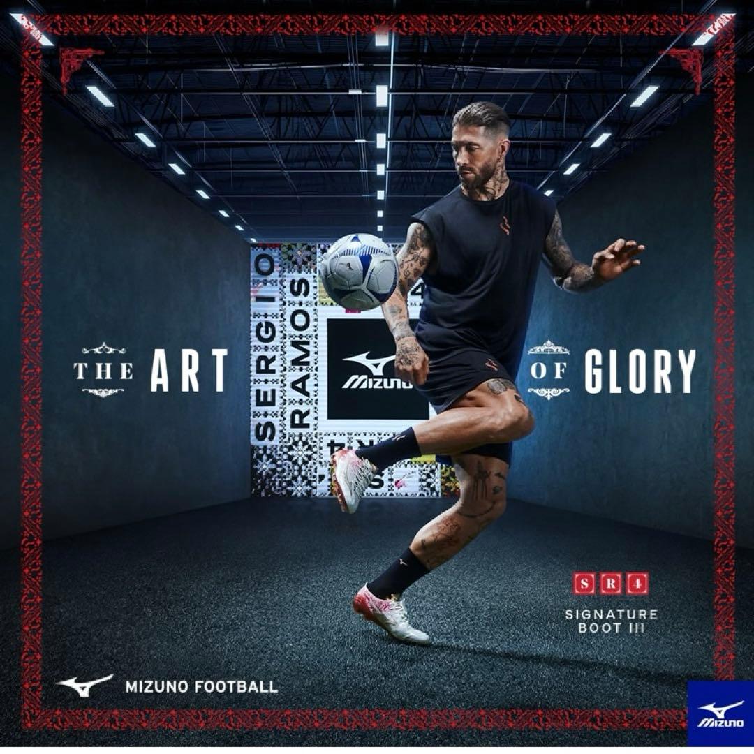 ミズノ　サッカースパイク　モレリアネオ4 セルヒオ・ラモス 26.0