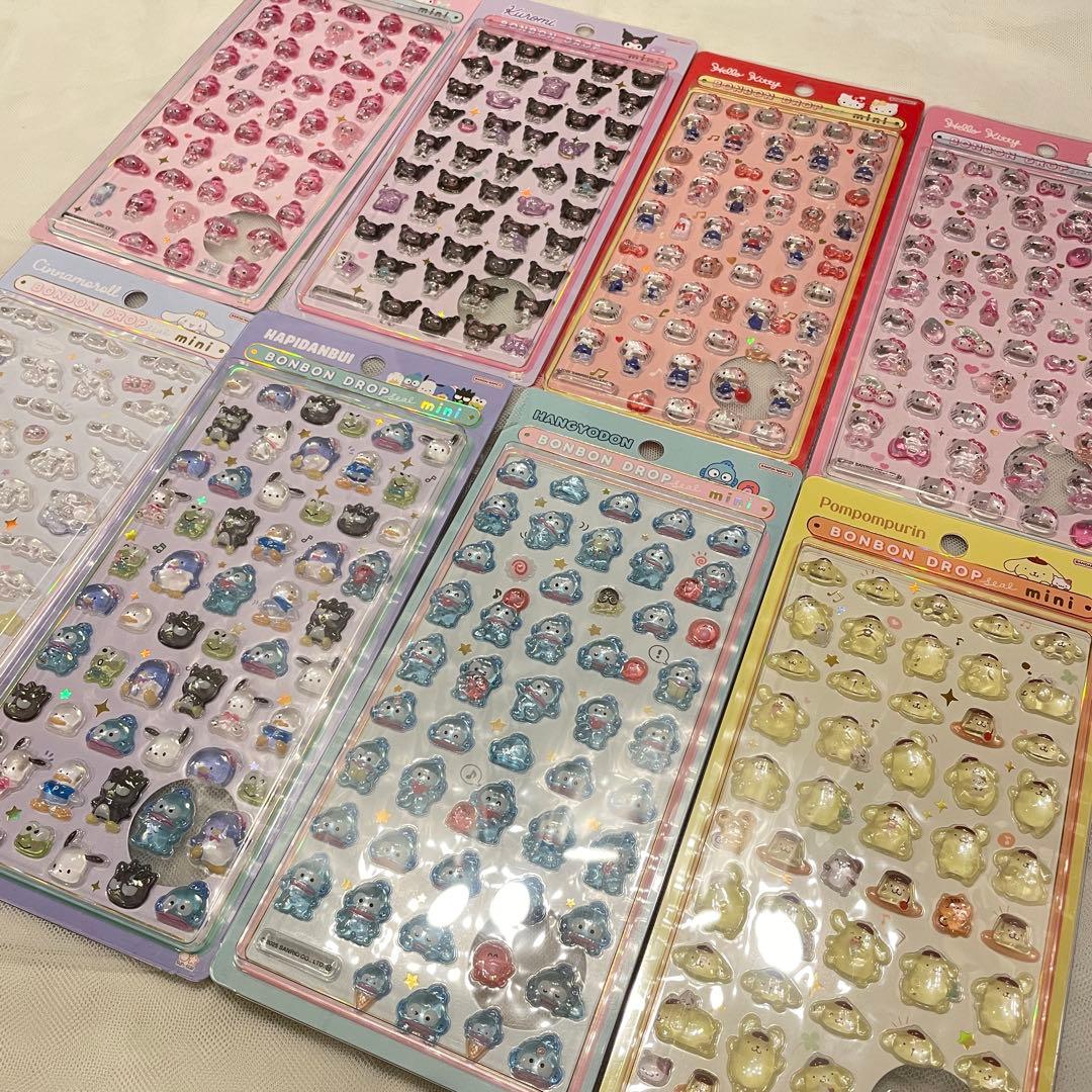 ボンボンドロップシール サンリオmini コンプリート