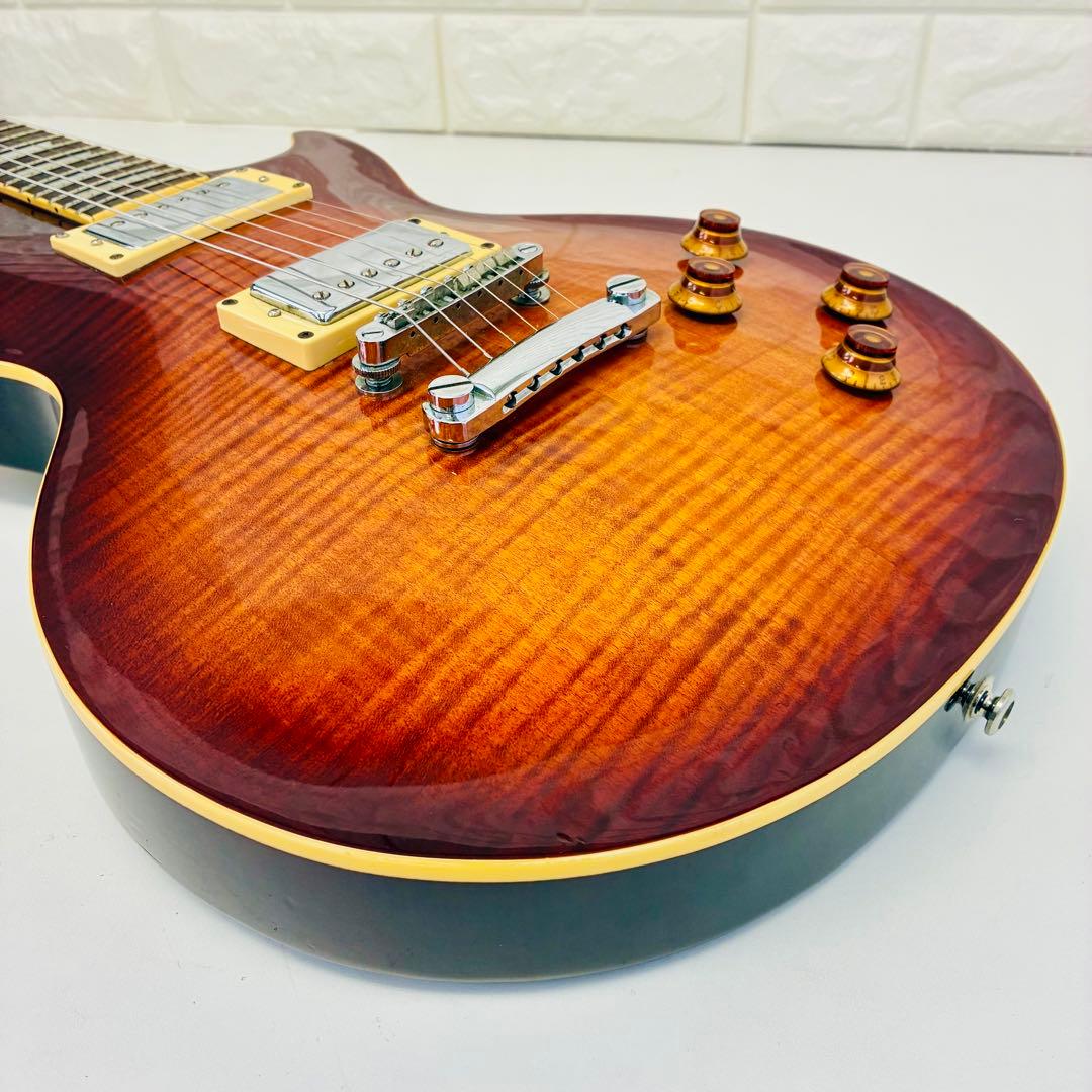 Epiphone レスポール スタンダード トラ杢 ブラウンサンバースト