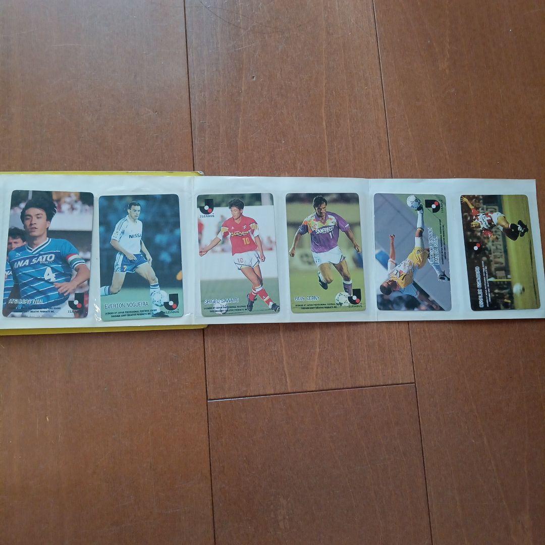 ‘91-‘92 サッカーカードホルダー　Jリーグ　サッカーカード付き