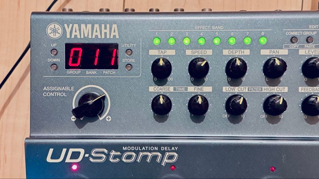 【希少】YAMAHA UD-STOMP アラン・ホールズワース Delay