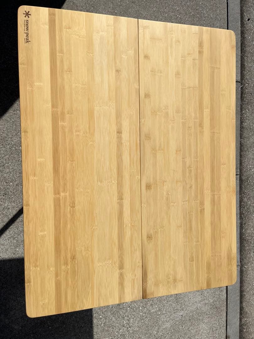 スノーピーク　ワンアクションテーブル竹 LV-010TR