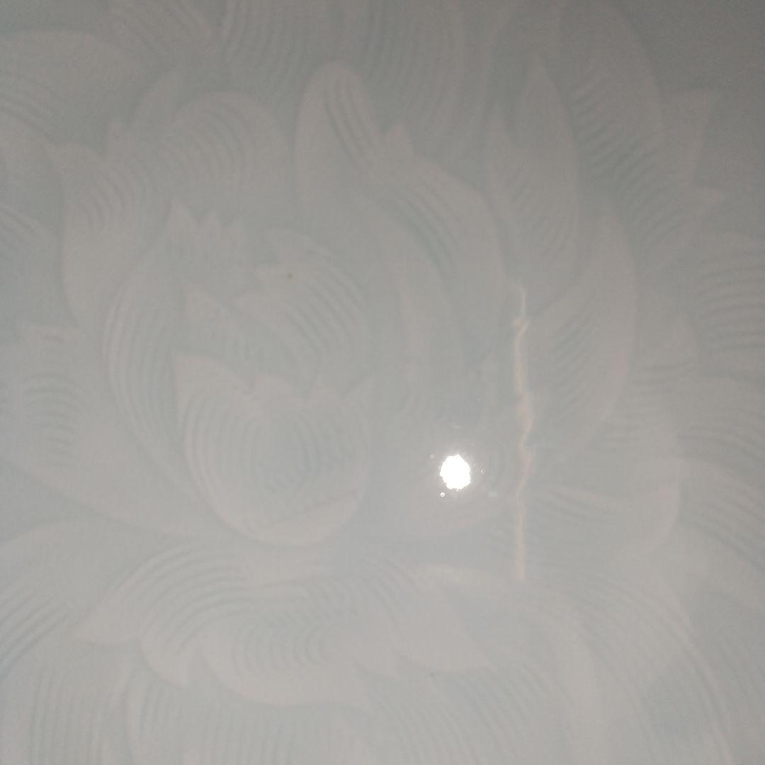 人間国宝♦塚本快示♦青白磁♦牡丹刻♦高台皿♦骨董