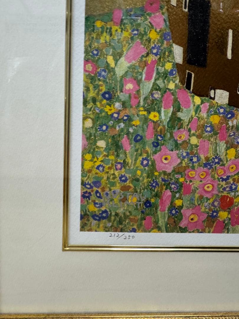 クリムト　グスタフ・クリムト　接吻 インテリア　絵画