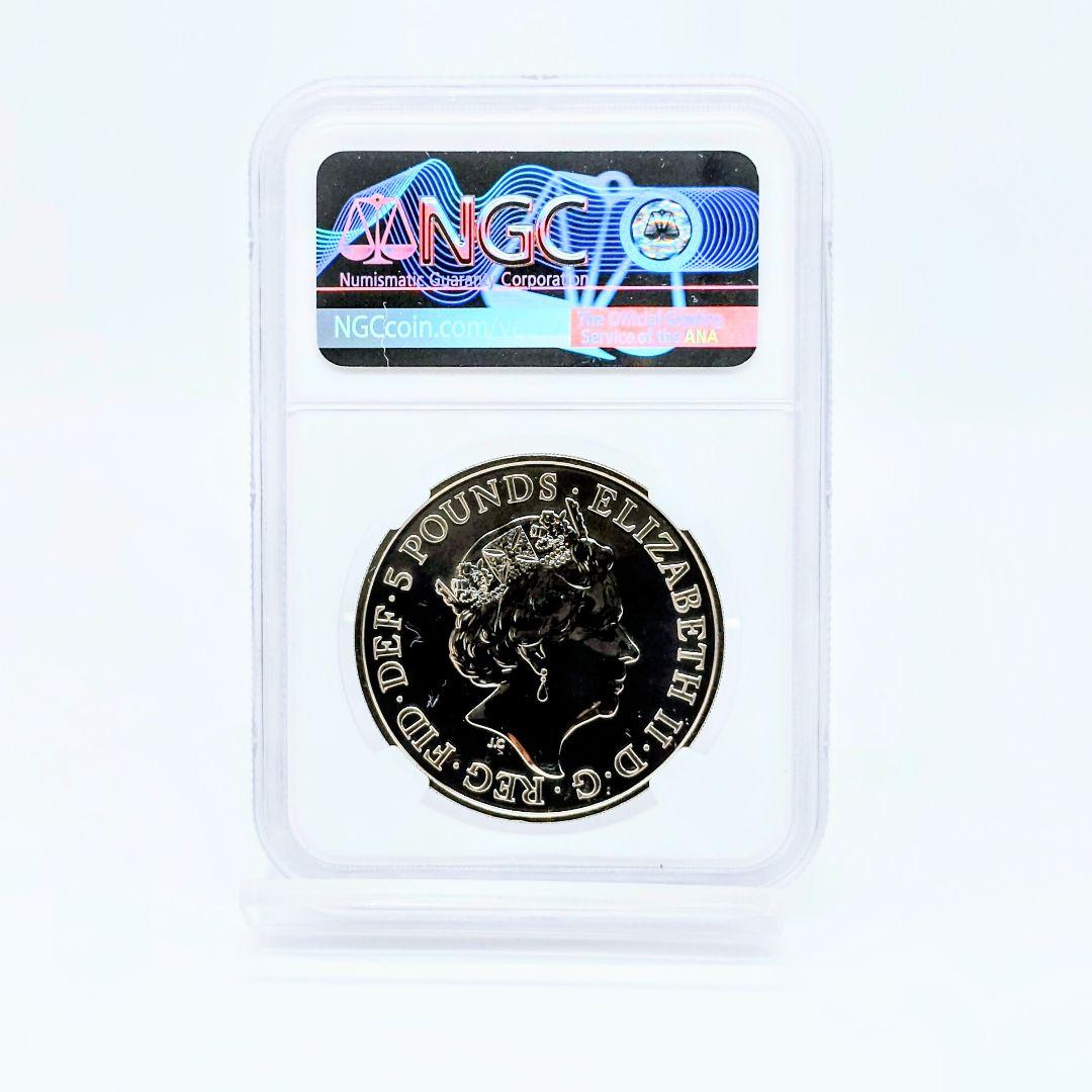 2021 イギリス クイーンズビースト エドワード3世のグリフィン 5ポンド