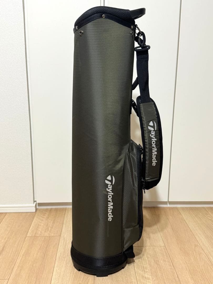 テーラーメイド スリム キャディバッグ TB652 カーキ/ブラック