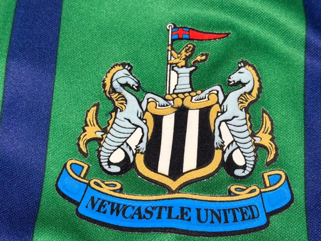 アシックス　ニューカッスル　93 94 95 3rd ユニフォーム　タグ付未使用