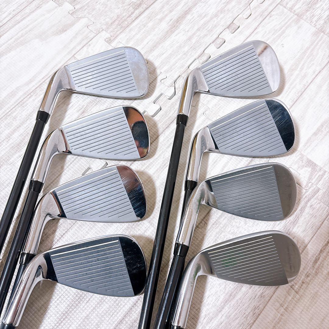 YAMAHA ヤマハ inpres X D BLACK アイアン　8本　R