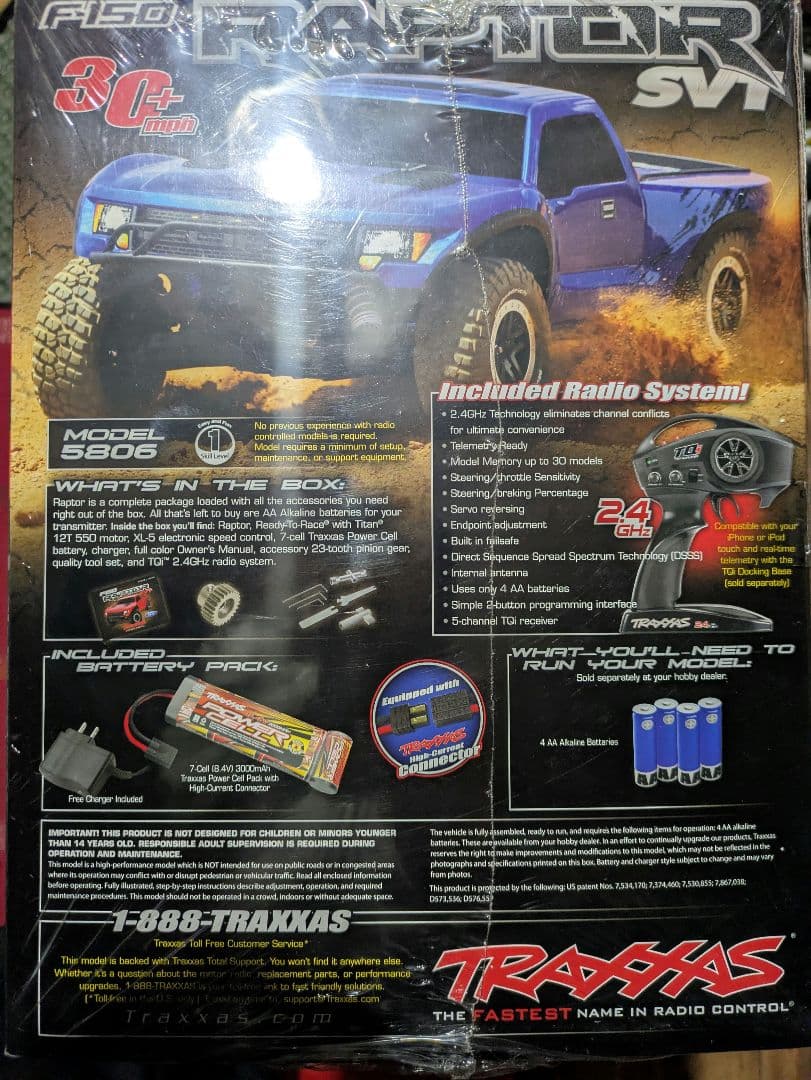 Traxxas トラクサス　F-150 ラプター SVT　未開封