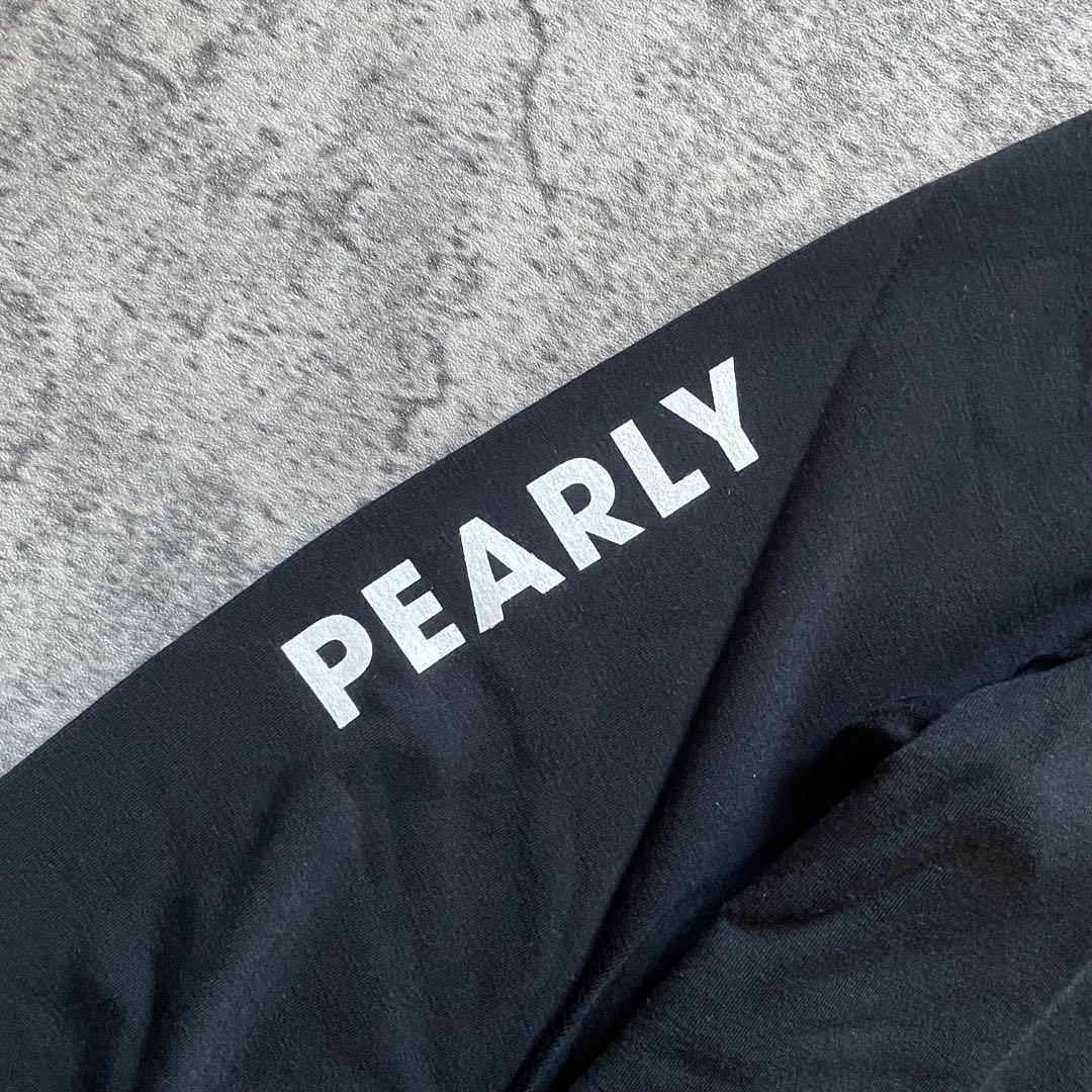 ★参15,400円★パーリーゲイツ ソフトサーモベア天 長袖 ハイネック 黒 ３