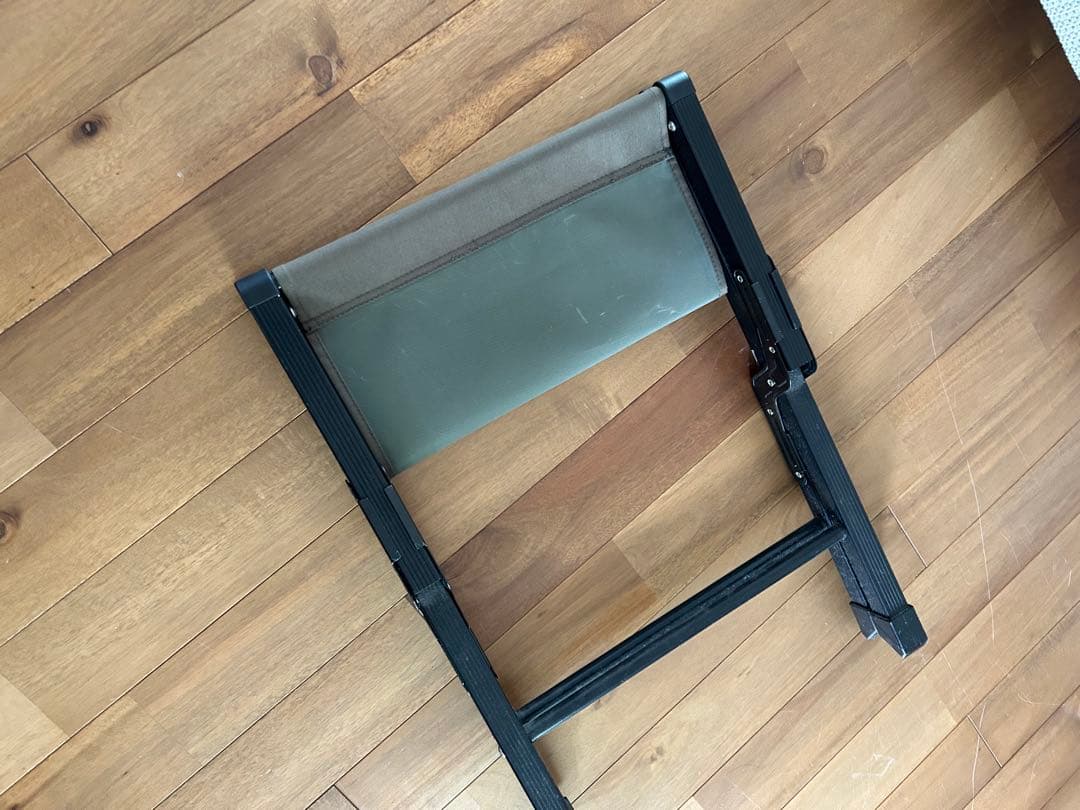 【ロゴス】カーキ 折りたたみチェア　2点セット