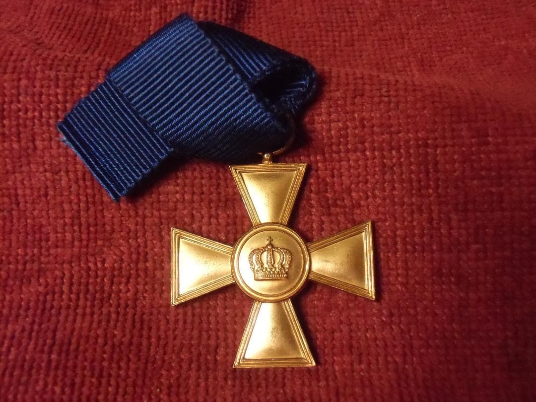 Ｗ帝政ドイツ軍/プロイセン王国＊１５年勤続メダル（実物）