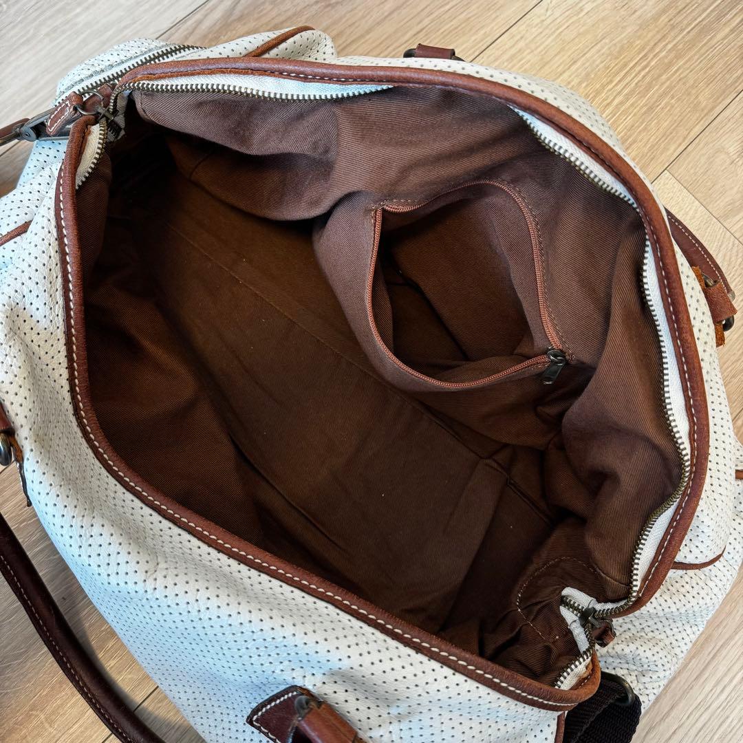 パンチングレザー ボストン ユナイテッドアローズ