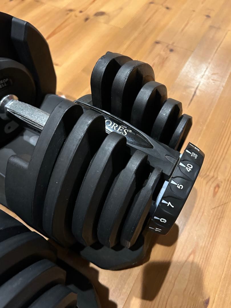 ②RIORES 可変式ダンベル 40kg 別出品2個セット