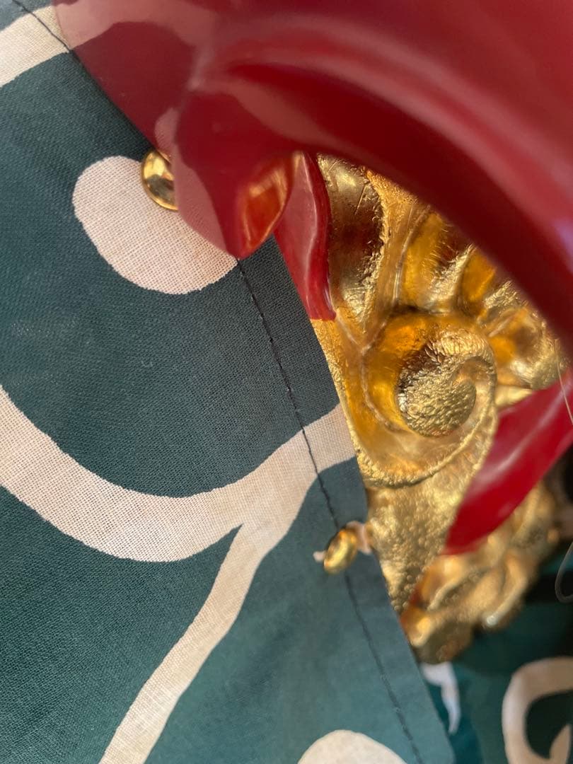 【祭り用】獅子舞 正月 早い者勝 獅子頭 伝統 神楽 木彫