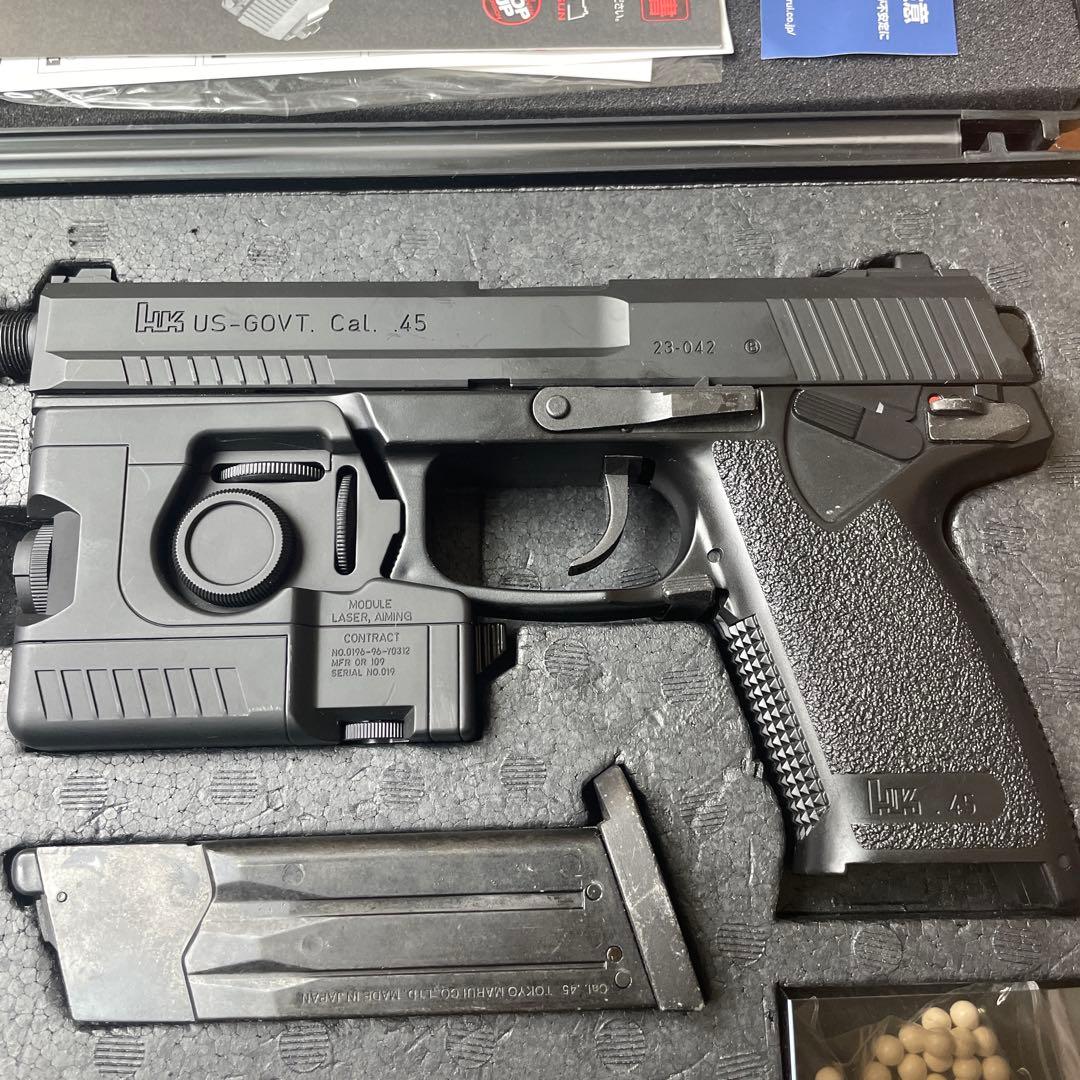 東京マルイSOCOM MK23　BBローダー　バイオBB弾セット　ガスガンセット