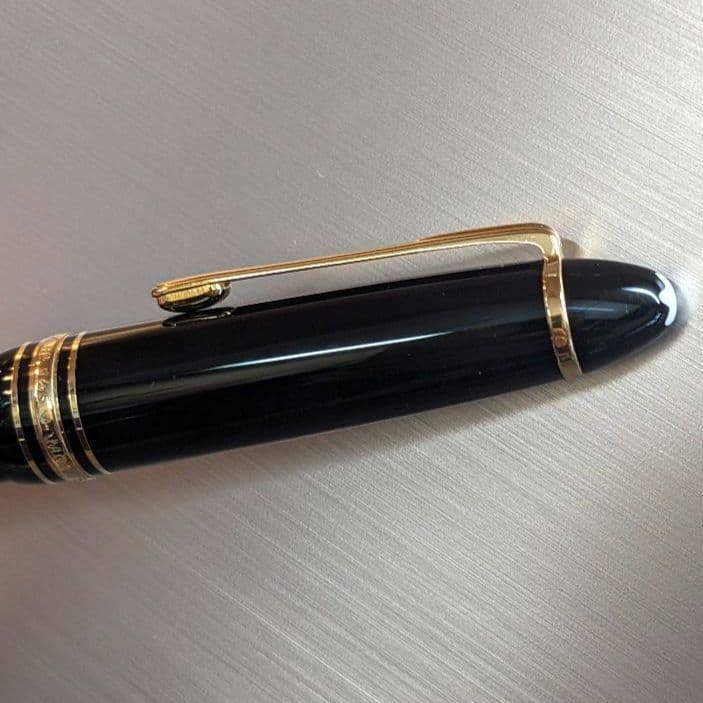 美品 モンブラン マイスターシュテュック 146 14C 全金 中字万年筆