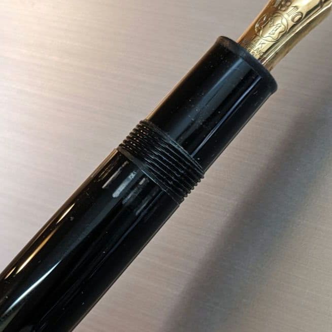 美品 モンブラン マイスターシュテュック 146 14C 全金 中字万年筆