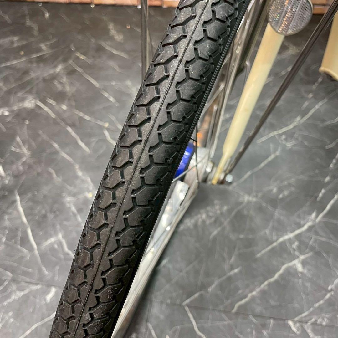 【79】一般車 ママチャリ ブリヂストン BEAUTEボーテ クリーム