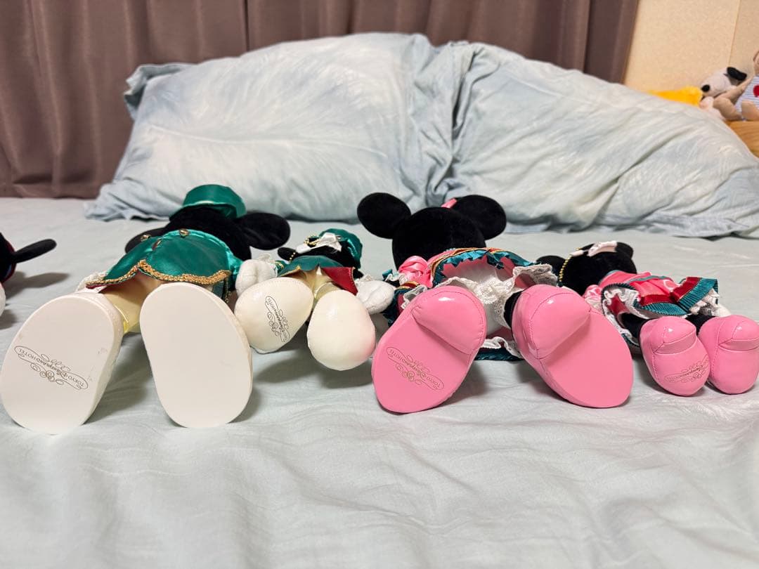 東京ディズニーシー　ホテル　ミッキー&ミニーぬいぐるみ　宿泊者限定