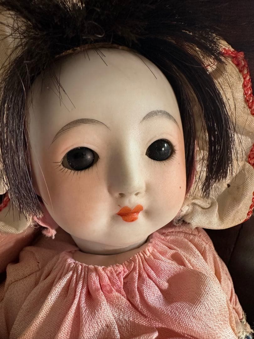 かわいすぎるサクラビスク　陶器製 ピンクドレス