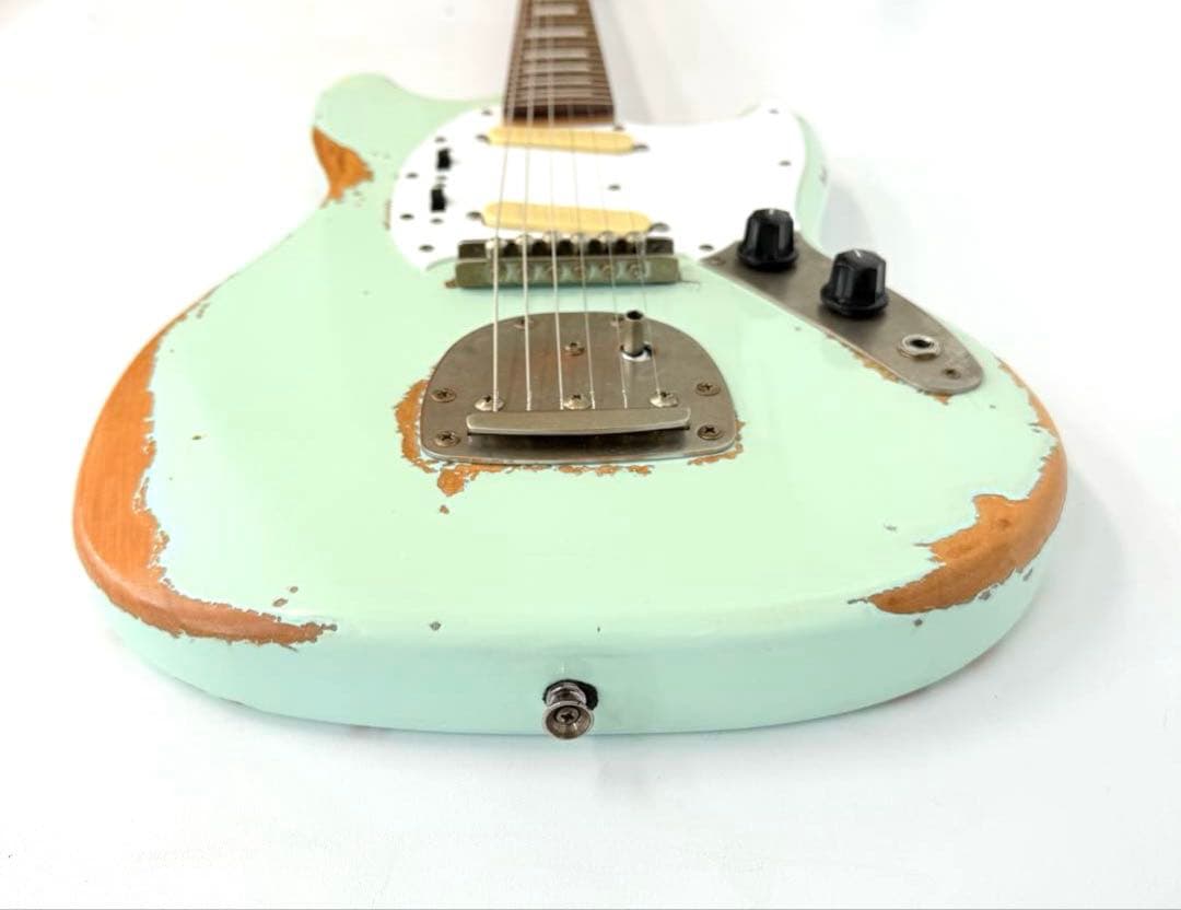 【オーダー品】Mustang Type ハードレリック ムスタング エレキギター