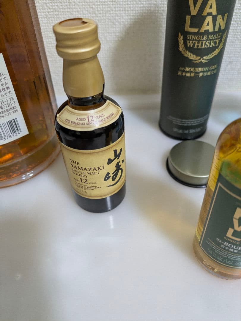 響ブロッサムハーモニー2022、山崎12年、カバラン　各1本、その他2本