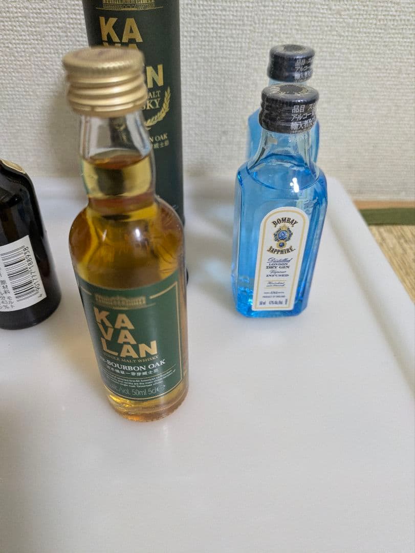 響ブロッサムハーモニー2022、山崎12年、カバラン　各1本、その他2本