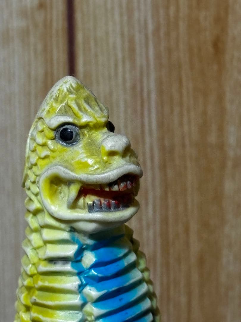 マルサン レッドキング ソフビ 破損品 当時物