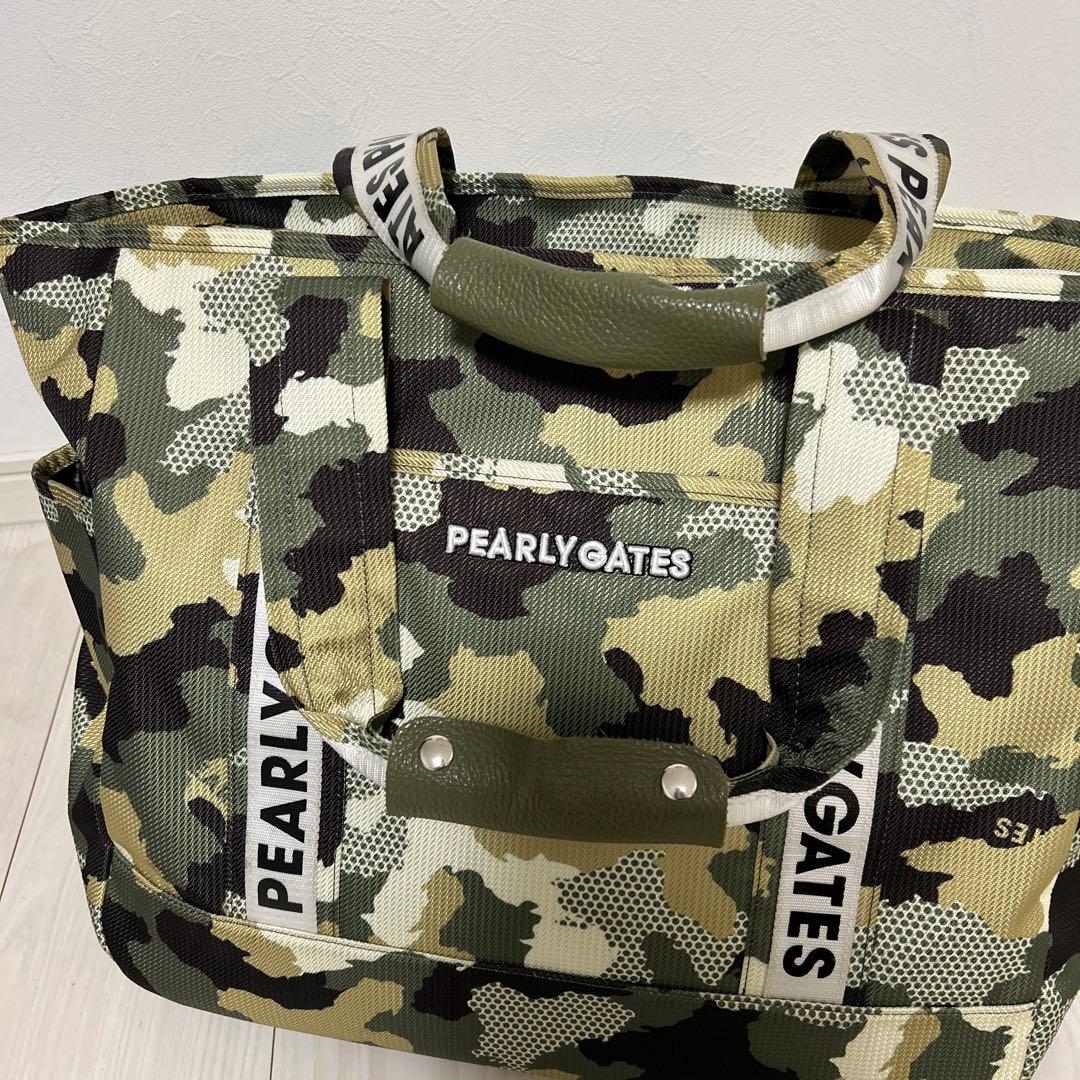 PEARLY GATES 迷彩柄ボストンバッグ