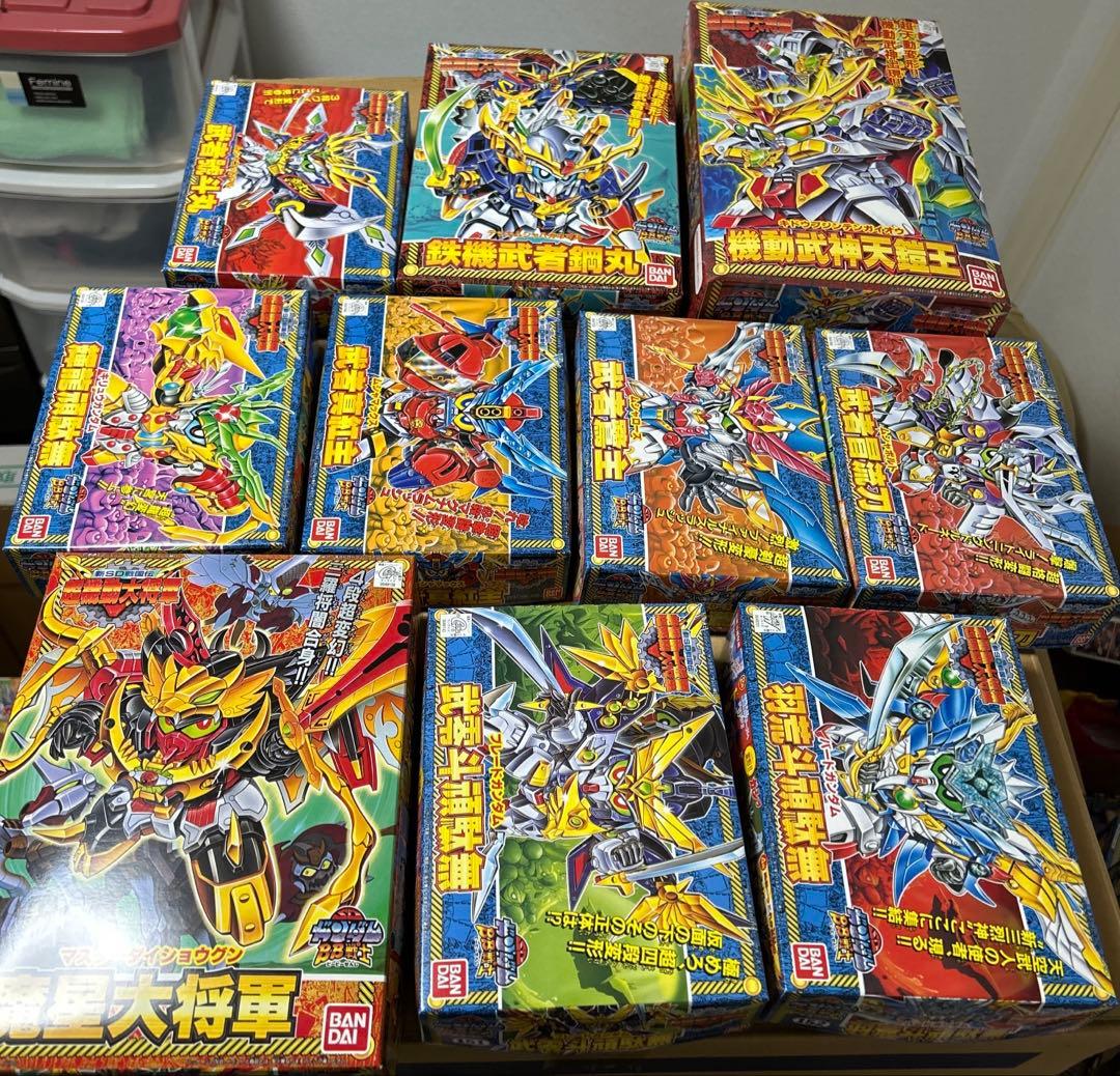 BUYEE専用　BB戦士 新SD戦国伝 超機動大将軍シリーズ 10体セット