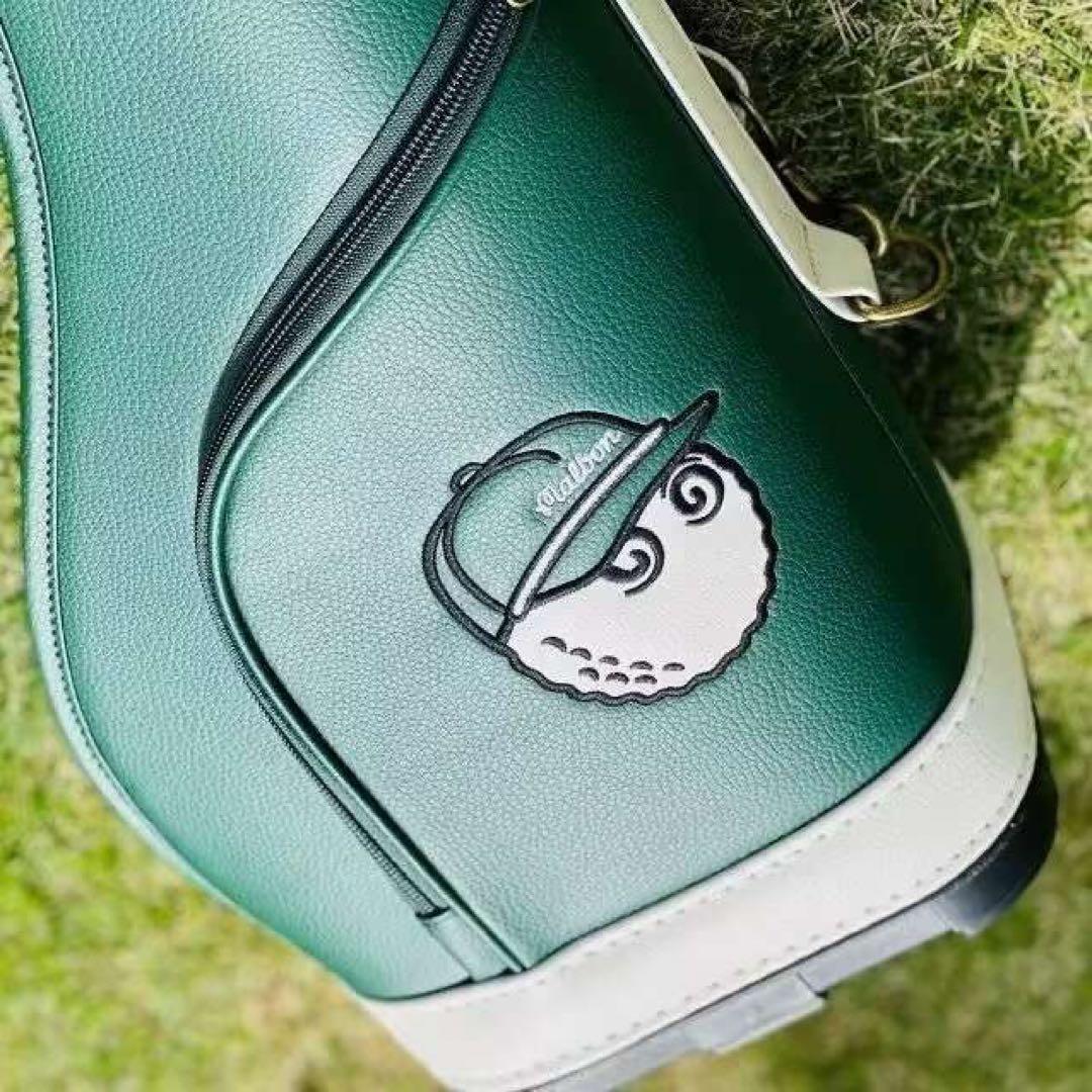 マルボン ゴルフ クラブケース ハーフケース malbon キャディバッグ 3色