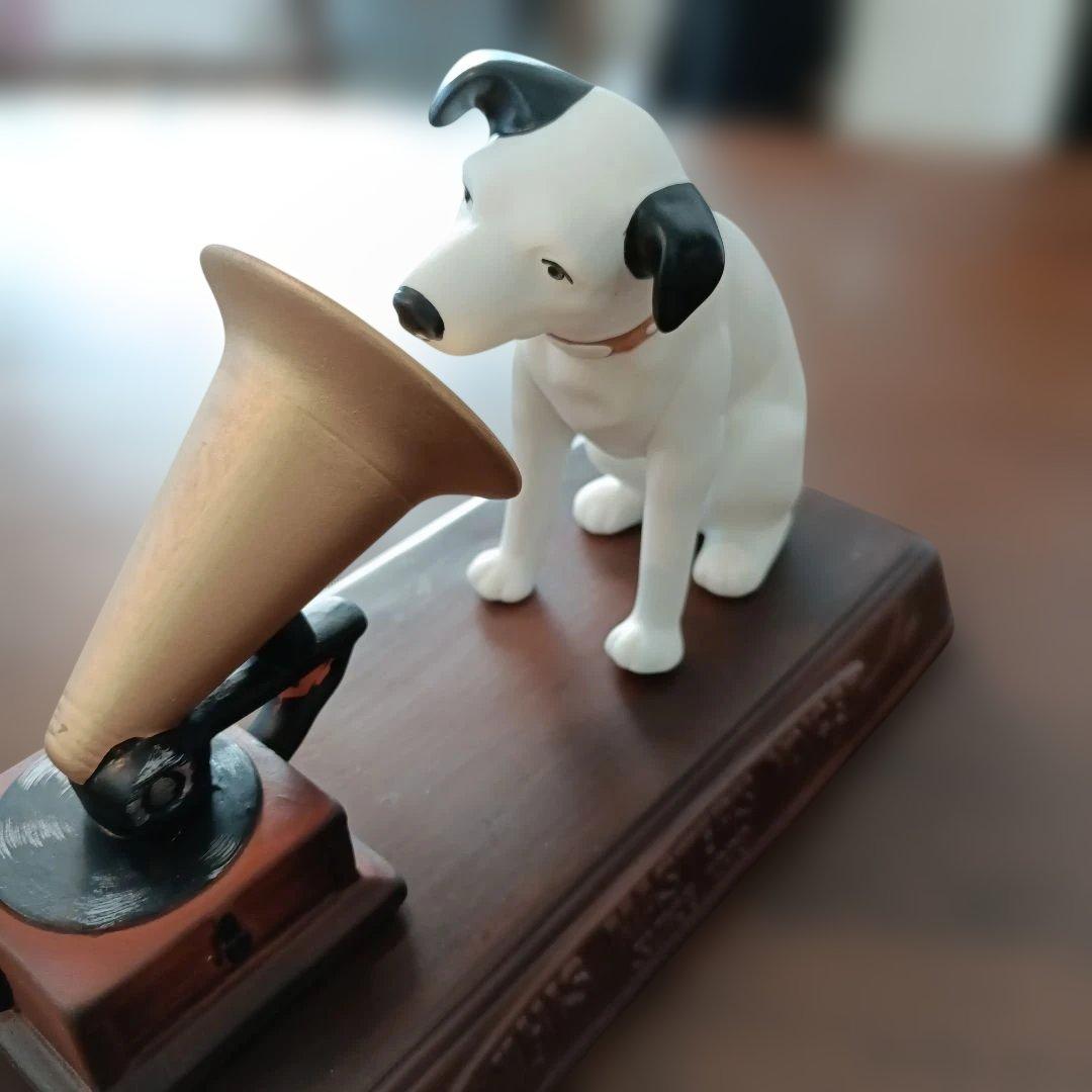 【新品・希少】ビクター犬３点セット　蓄音機　Victor ニッパー犬