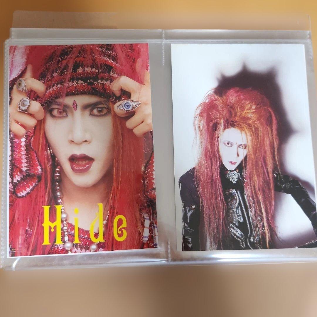 X JAPAN hide 写真21枚　ポストカード4枚　まとめ売り
