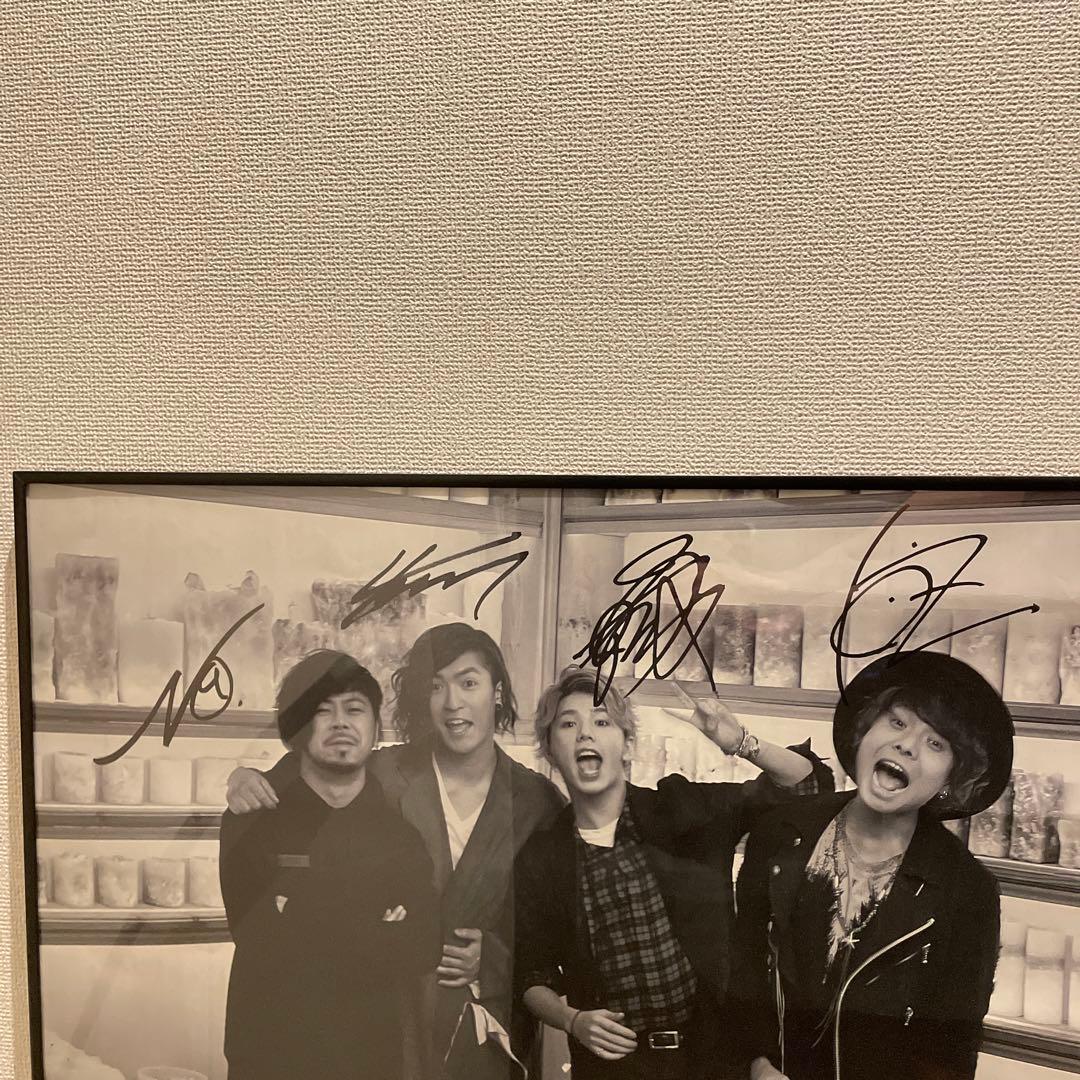 MY FIRST STORY メンバー直筆サイン入り特大ポスター