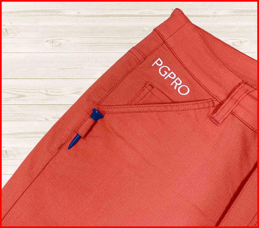 【新品】パーリーゲイツゴルフパンツPROドビーEXストレッチカラーパンツ0S7号